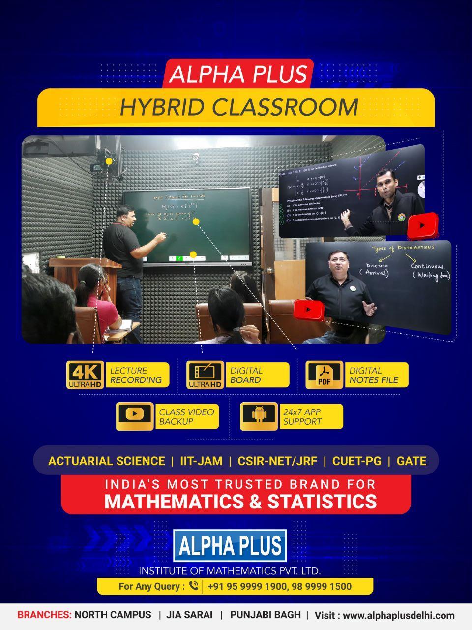 Modern Hybrid Classroom at Alpha Plus