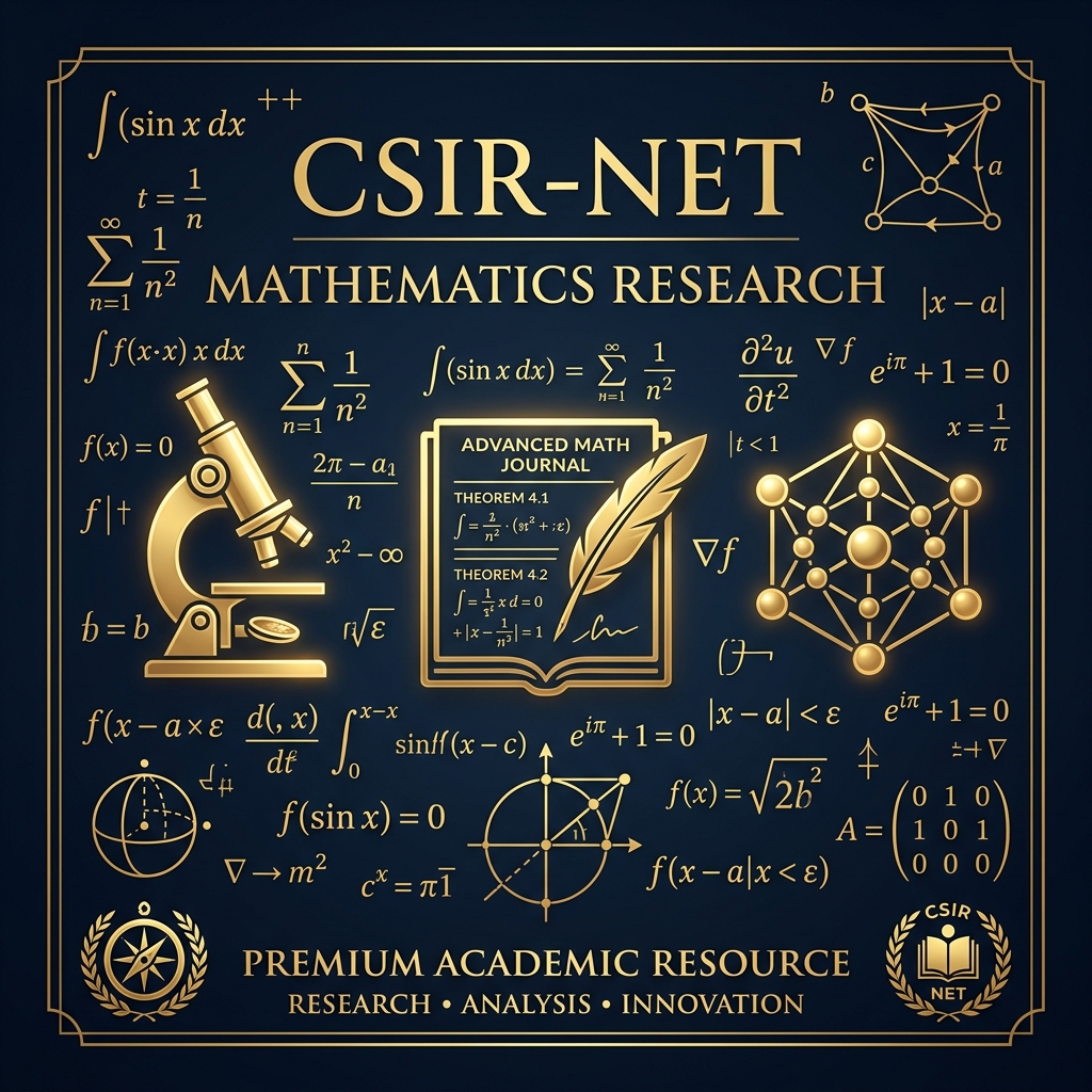 CSIR-NET MATHEMATICAL SCIENCE